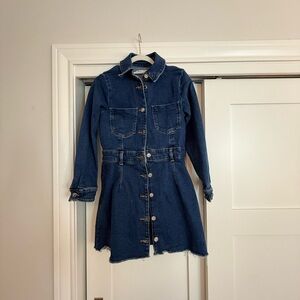 Zara Blue Denim Dress